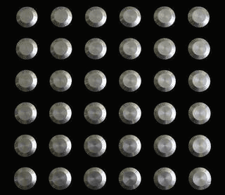 Botón de alerta de aluminio — para pegar