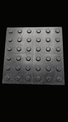 Loseta de arcilla polisintética — textura de botones